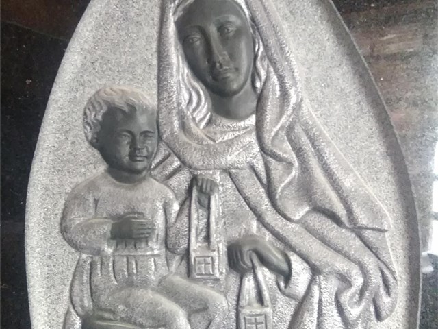 Lápida clásica Virgen del Carmen